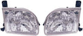 Toyota Tundra Headlight Assembly Pair Driver and Passenger Side B232234