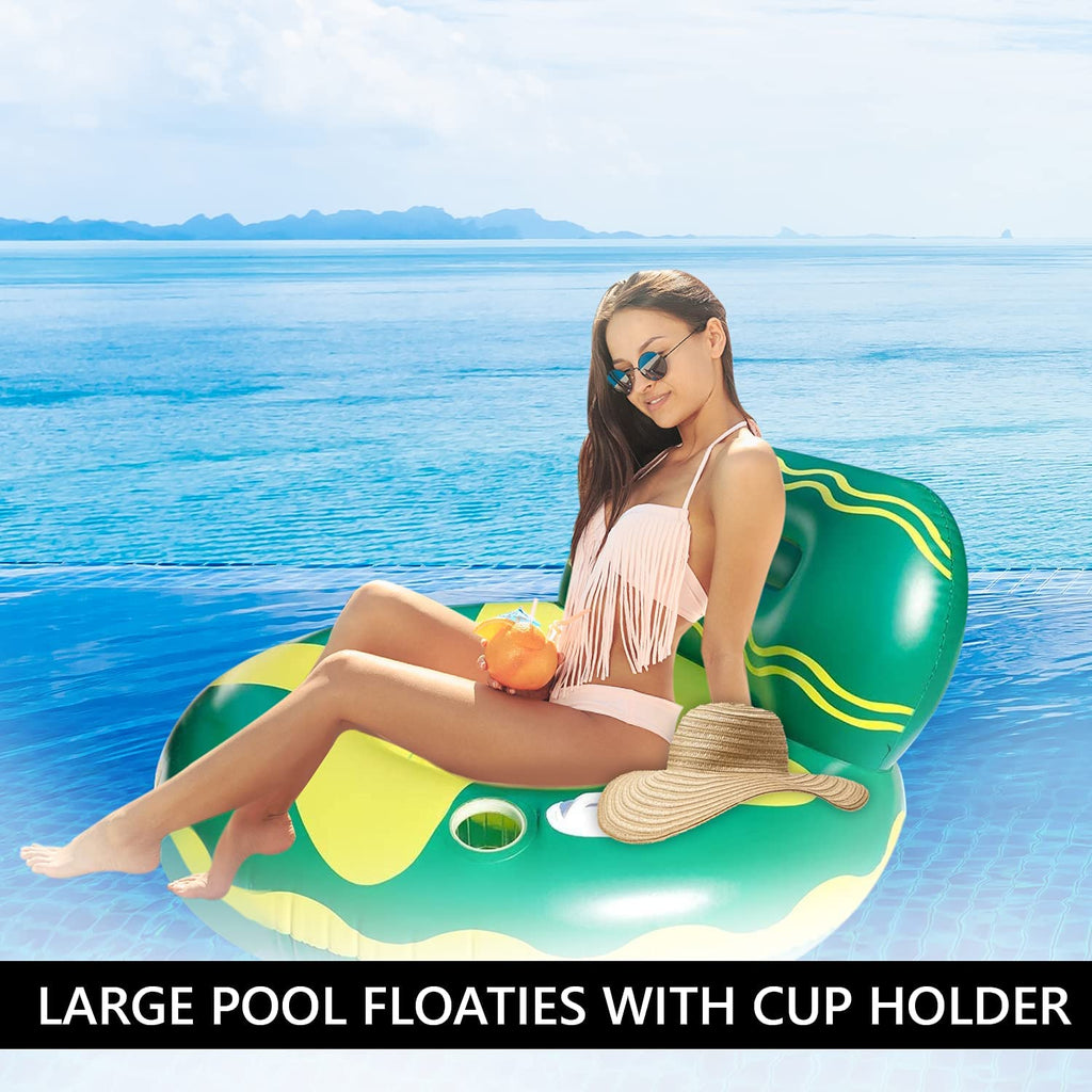 Inflatable Pool Float Lounger Chair W539