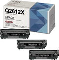 12X Compatible High Yield Toner Cartridge (3-Pack, Black) Q78828