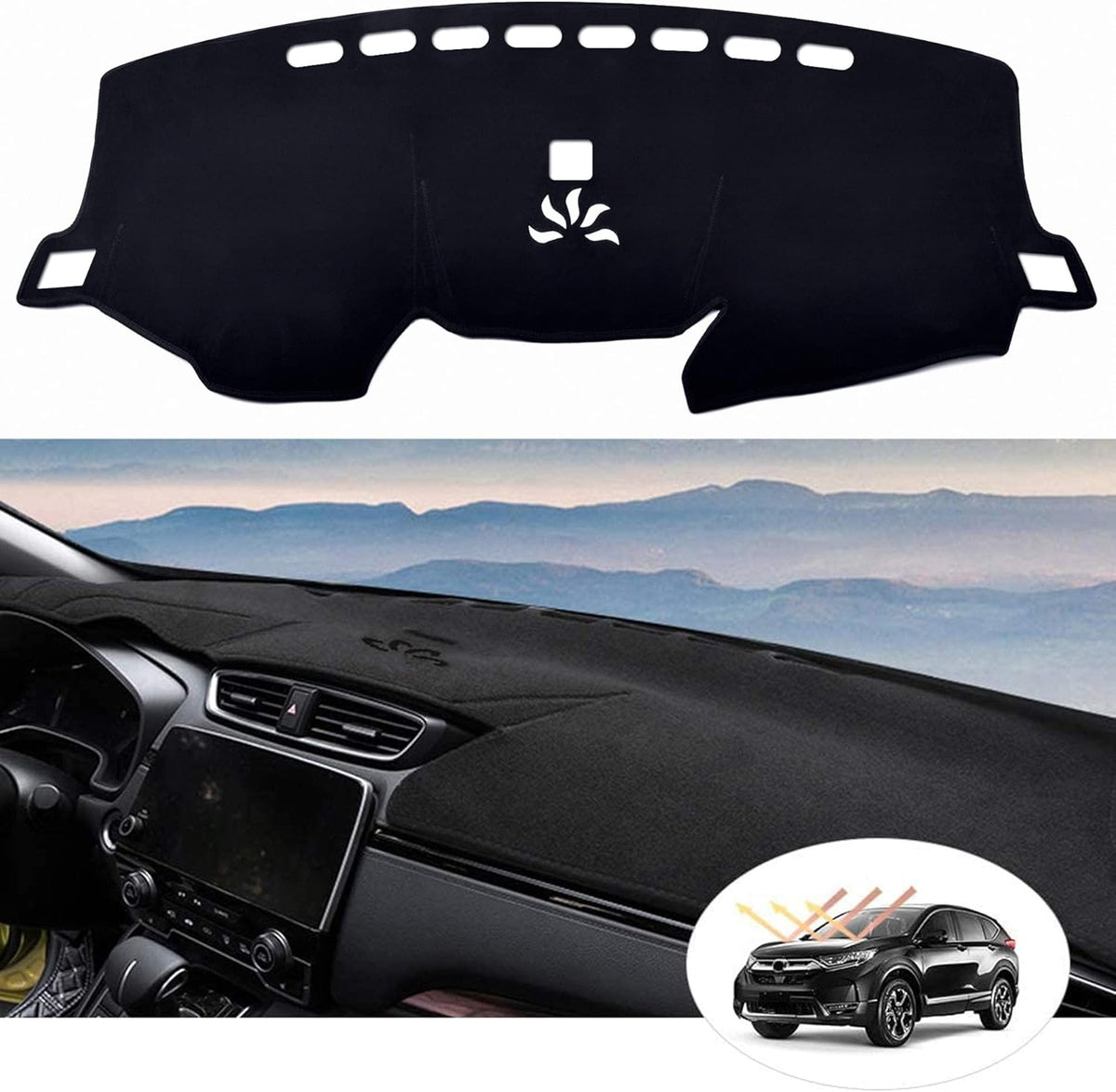 Dashboard Cover Mat Carpet for Honda CRV N21142