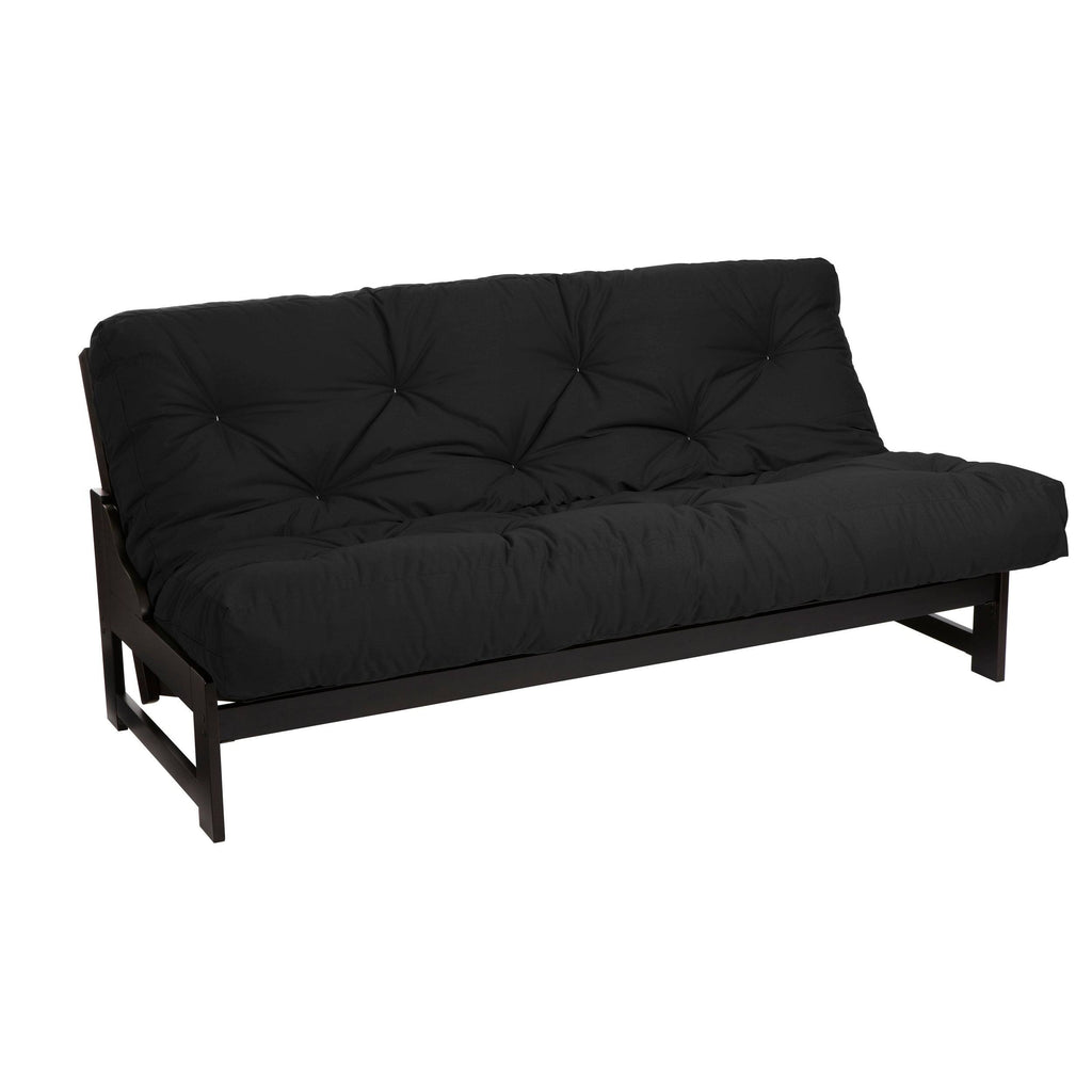 Navy Cotton Queen 6-Inch Futon Mattress I90718