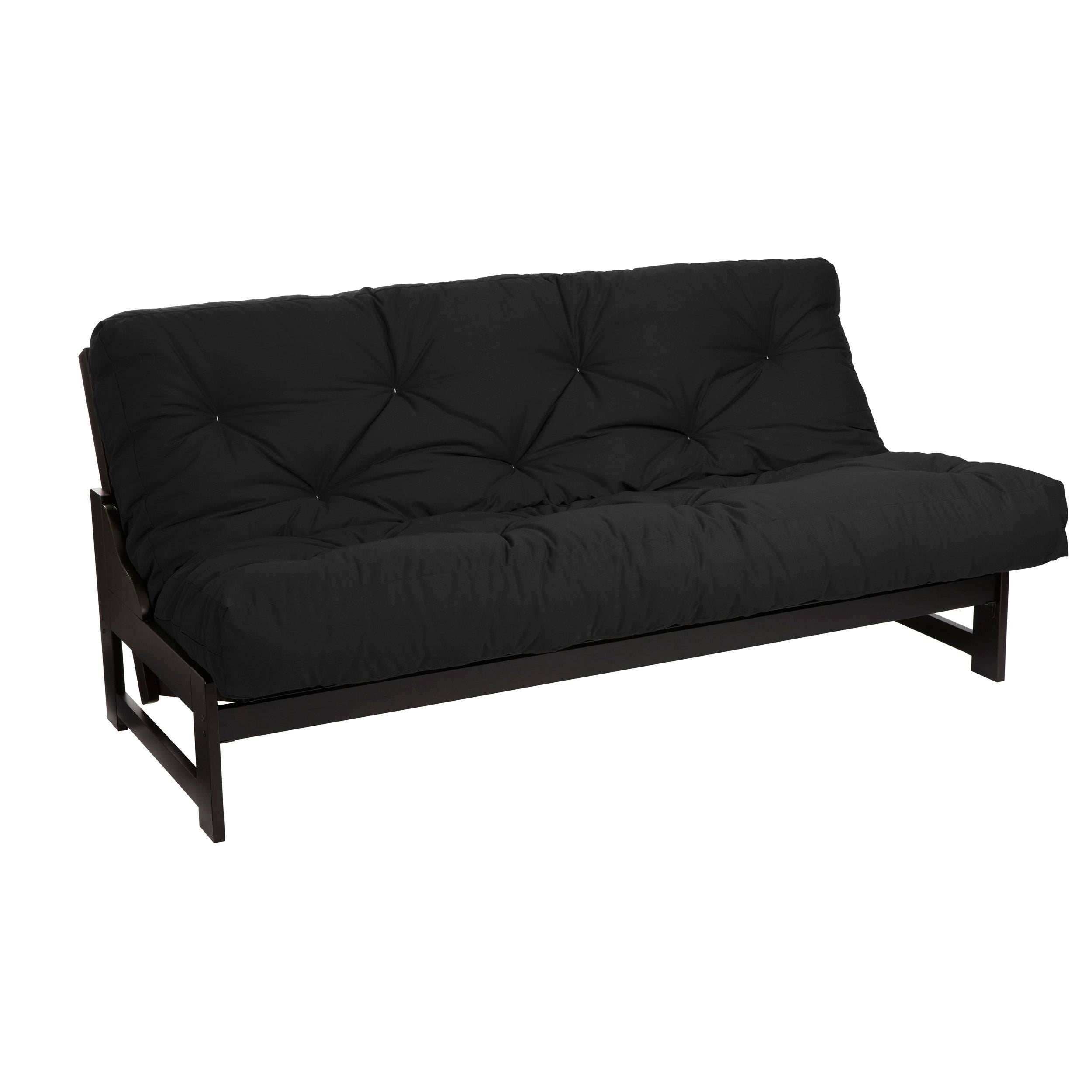 Navy Cotton Queen 6-Inch Futon Mattress I90718
