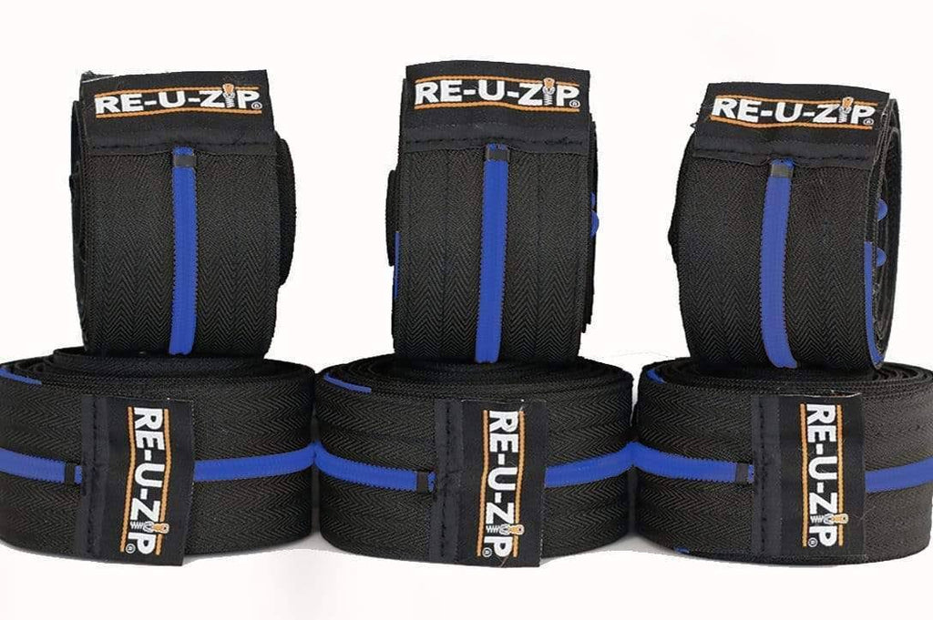 6 Pack Reusable Dust Barrier Zippers (Blue) C963