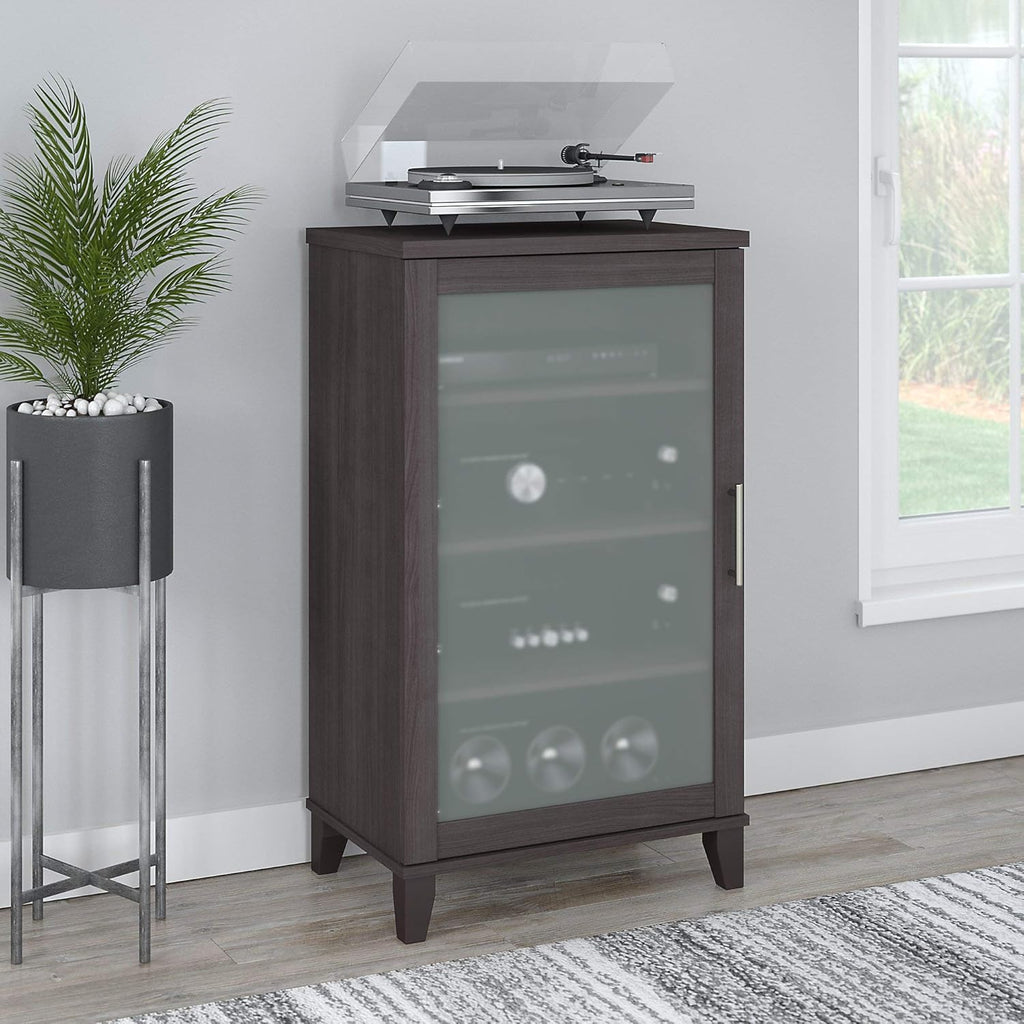 Storm Gray Media Accent Cabinet U824