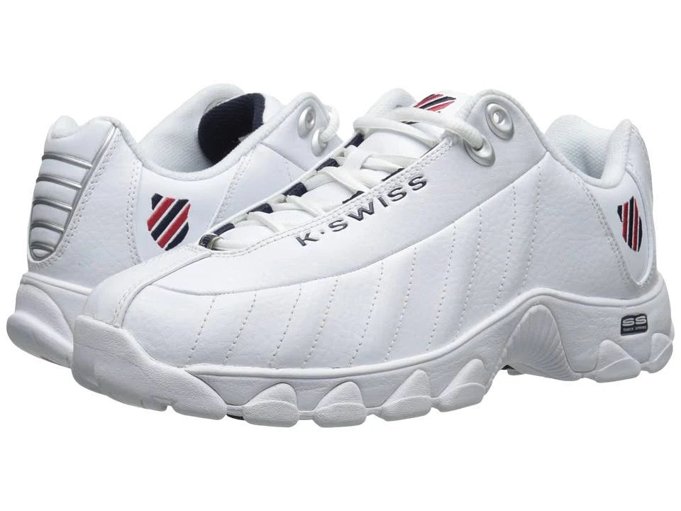 White/Navy/Red Men's Shoes W2094