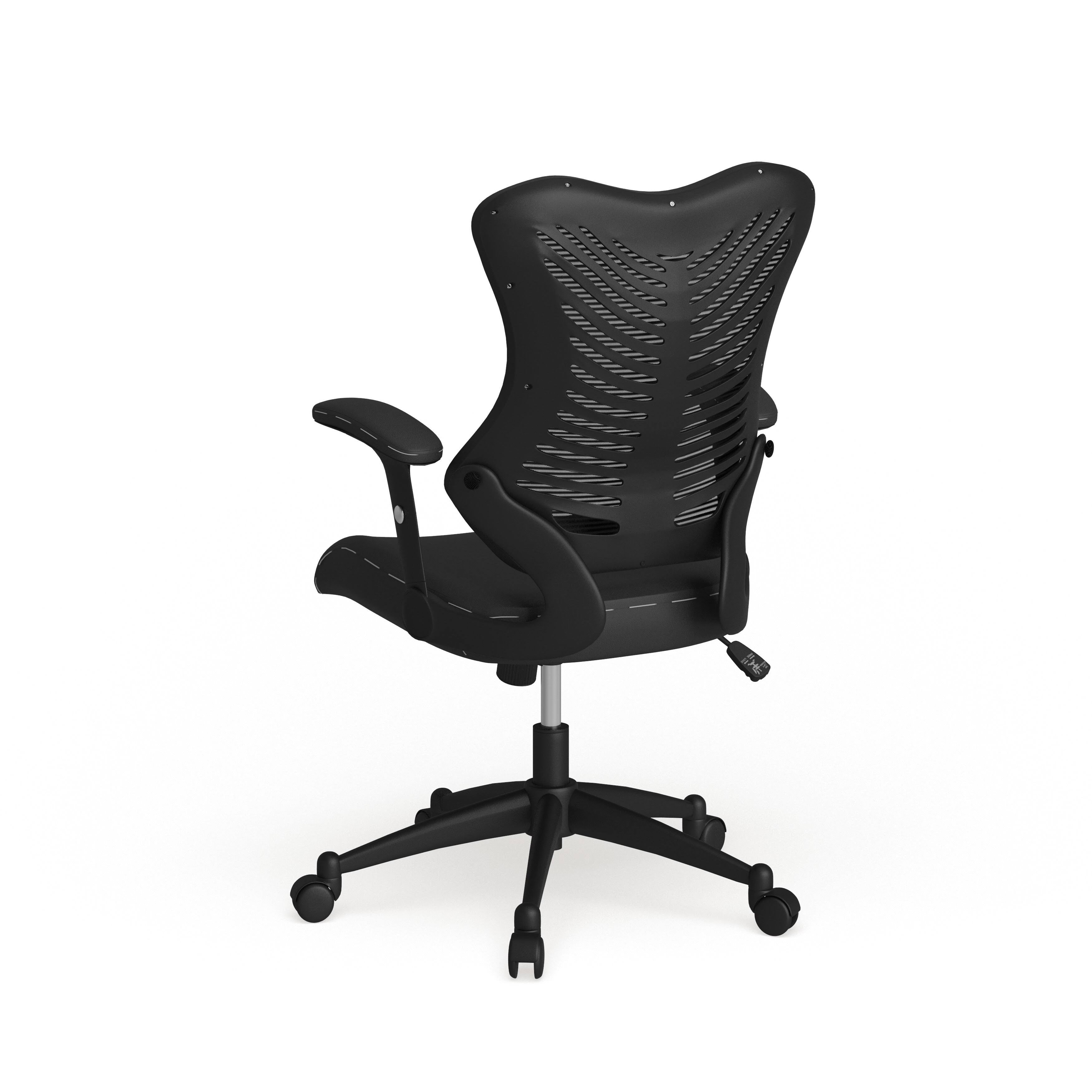 White Mesh Swivel Office Chair E780