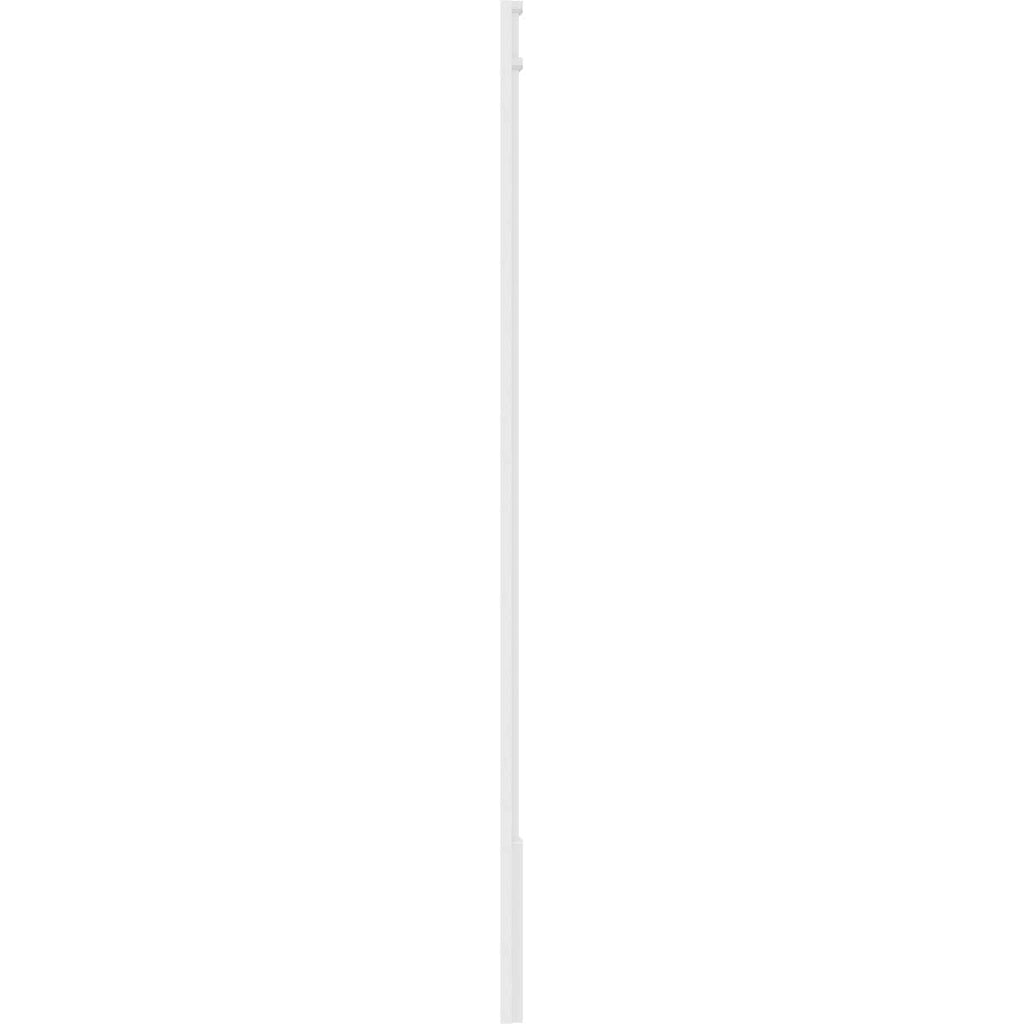 8x22W x 108x22H x 2x22P Flat Panel PVC Pilaster with Decorative Capital & Base (Pair) Z37741
