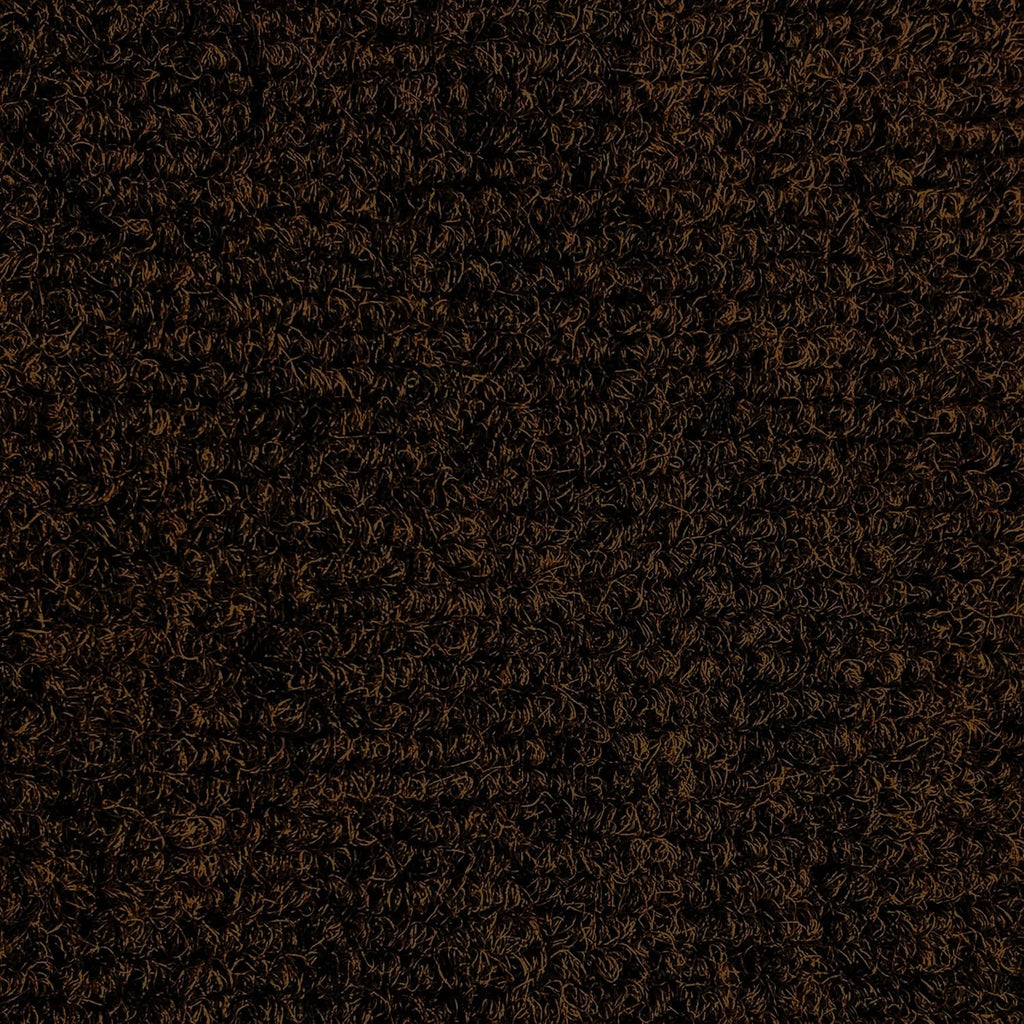 Indoor Outdoor Carpet with Rubber Marine Backing - Dark Brown - 6 Feet x 10 Feet M216