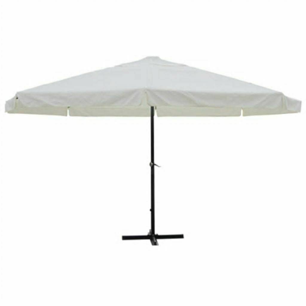 White Aluminum Parasol T10489