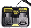 20V Dual Port Battery Charger Pack of 2 Z38362