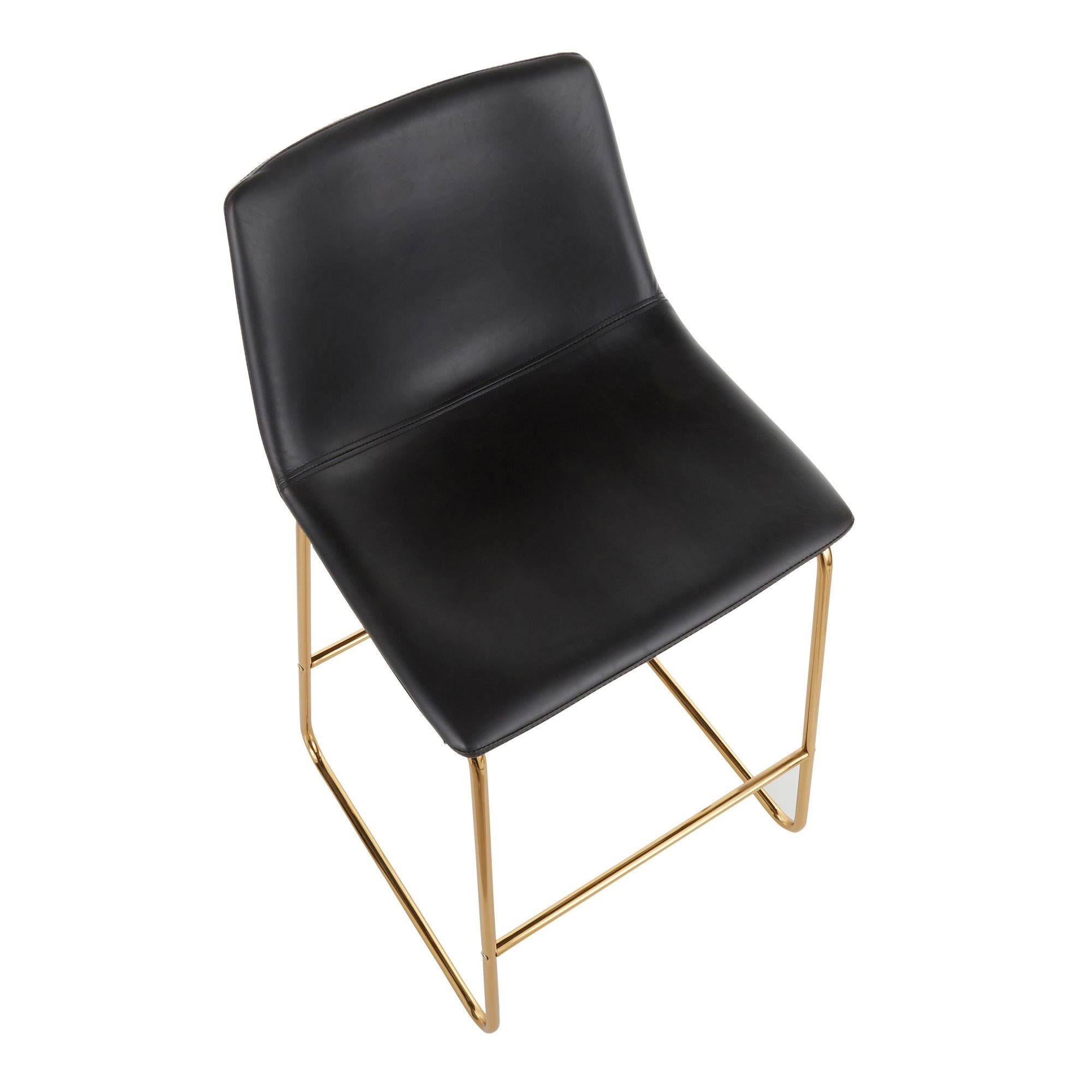 26x22 Counter Stool Black Espresso Set of 2 P739