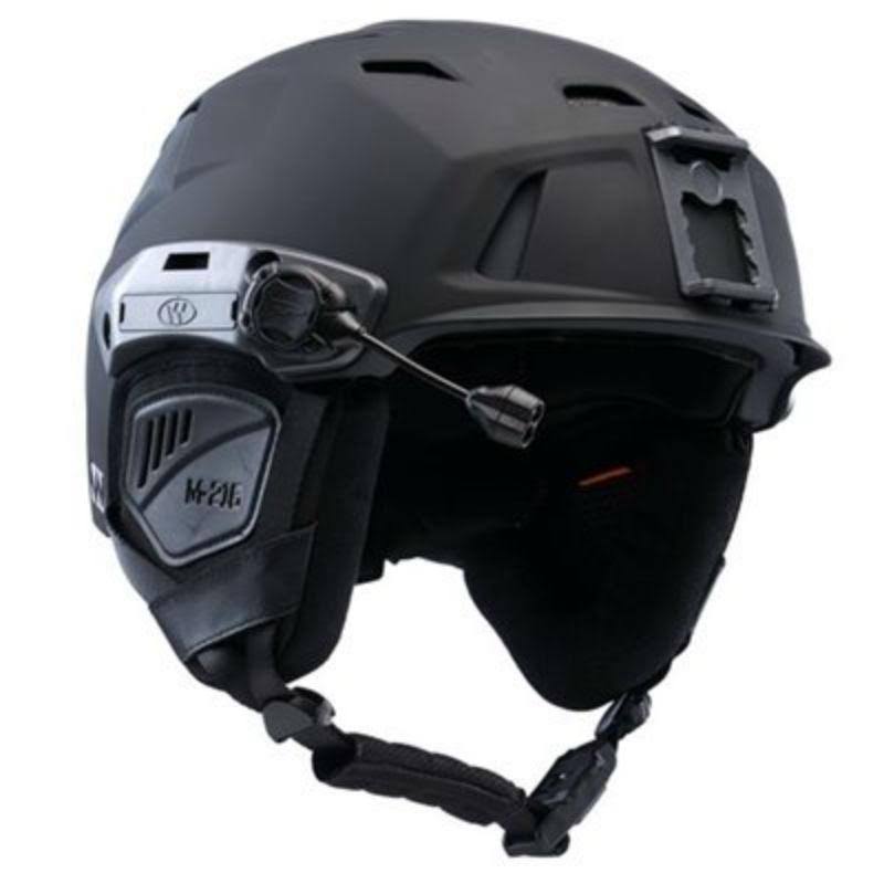 White Gray Ski Search and Rescue Helmet Q892