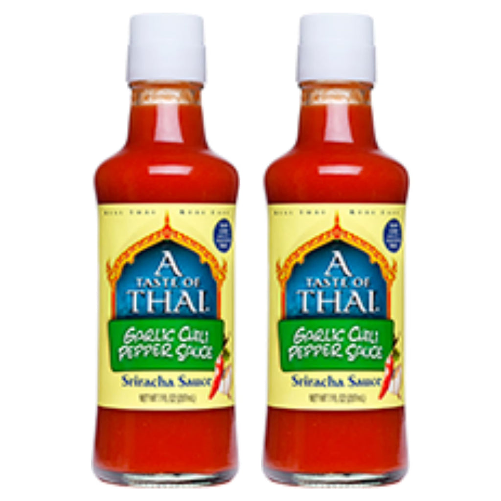 Garlic Chili Pepper Sauce, Pack of 2, 7 Fl Oz Bottles P8825