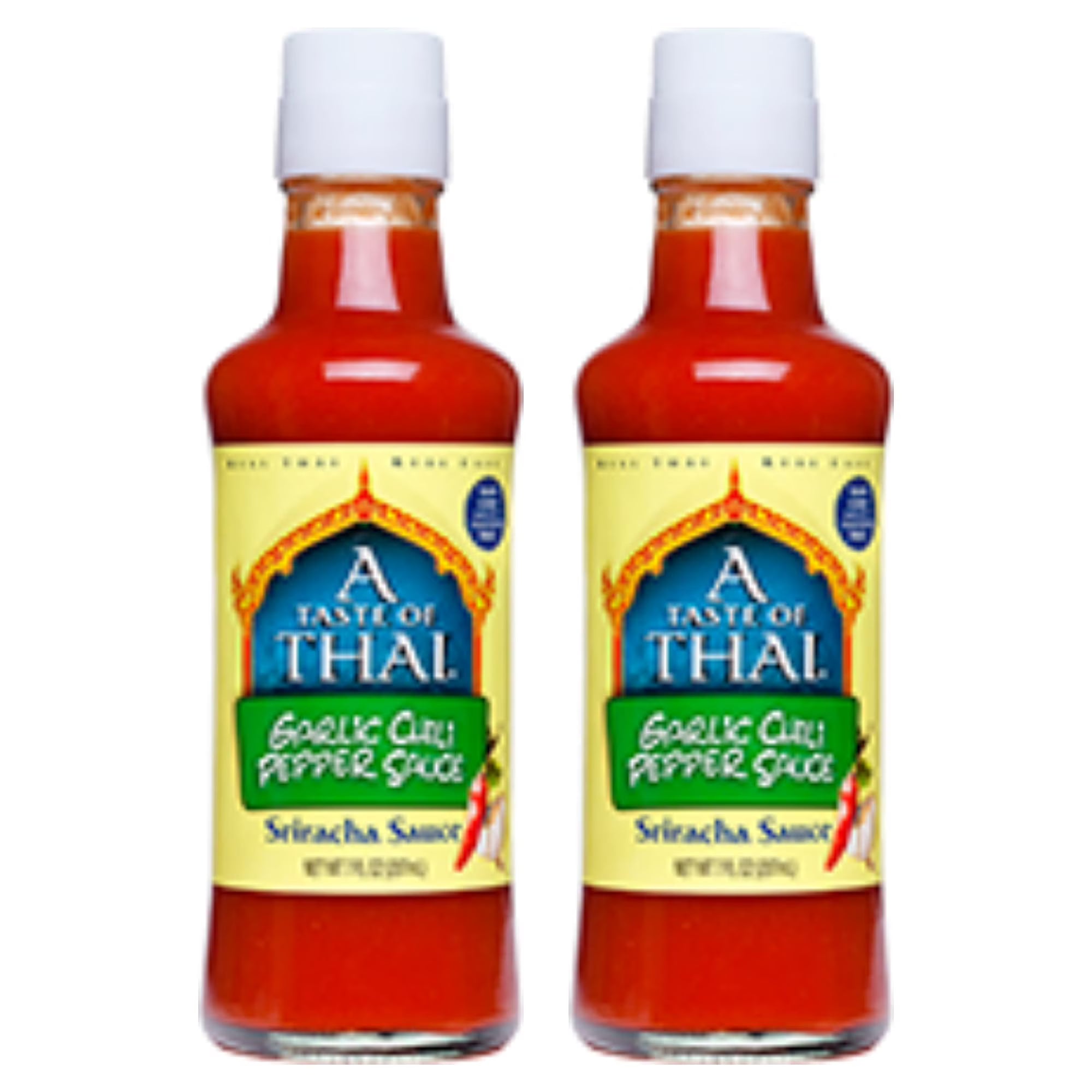 Garlic Chili Pepper Sauce, Pack of 2, 7 Fl Oz Bottles P8825