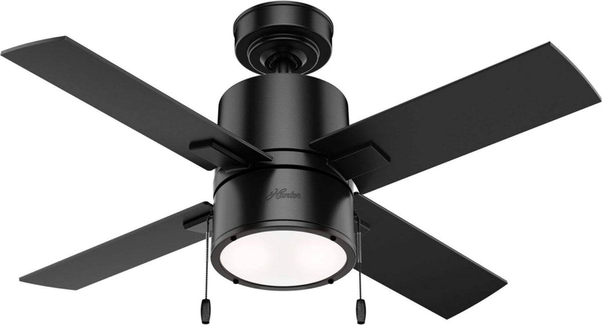 42x22 Indoor LED Ceiling Fan Matte Black P761674