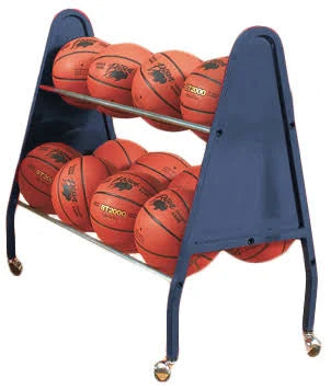 Blue Heavy Duty Ball Cart Holds 12 Balls Z872031