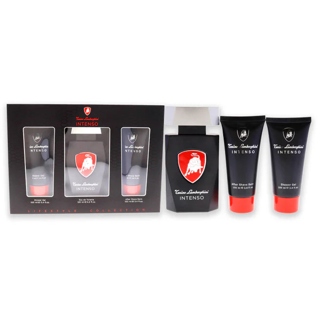 3 Pc Gift Set EDT Spray After Shave Balm Shower Gel K6225