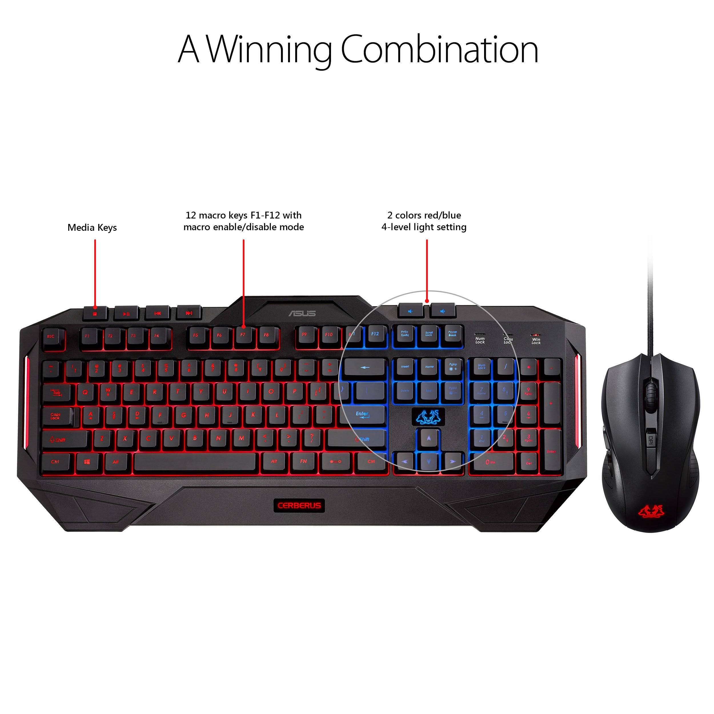 Gaming Keyboard and Mouse Combo P415824