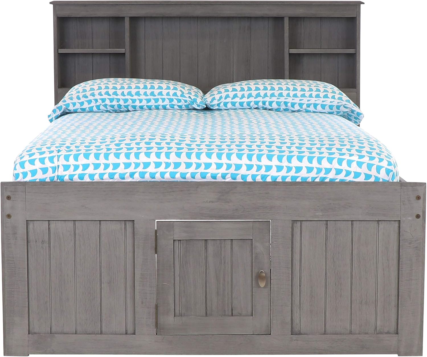 Full Bookcase Bed with 6 Drawers Y4295