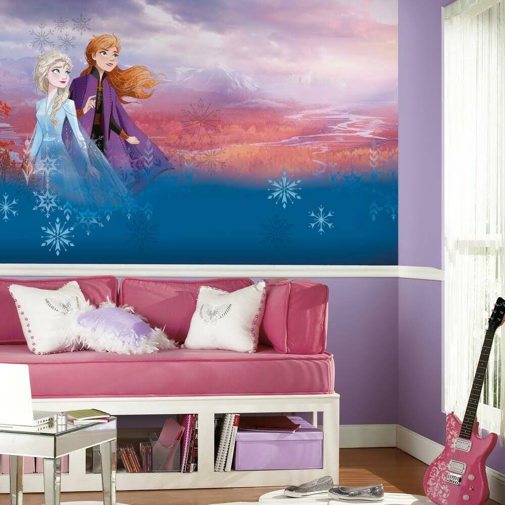 Frozen Sisters Peel & Stick Mural U452