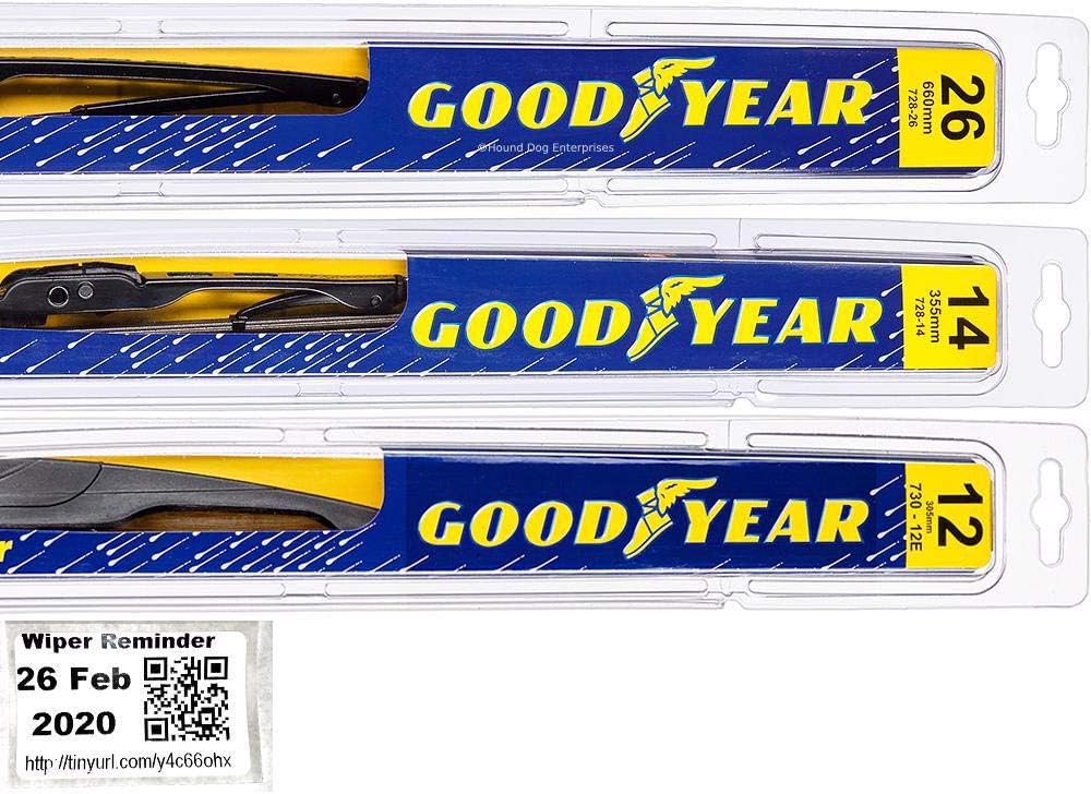 Windshield Wiper Blade Set Pack of 2 V33025