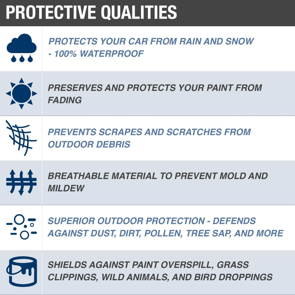 Tan 19 feet 4 Layer Waterproof Dustproof Cover Q841