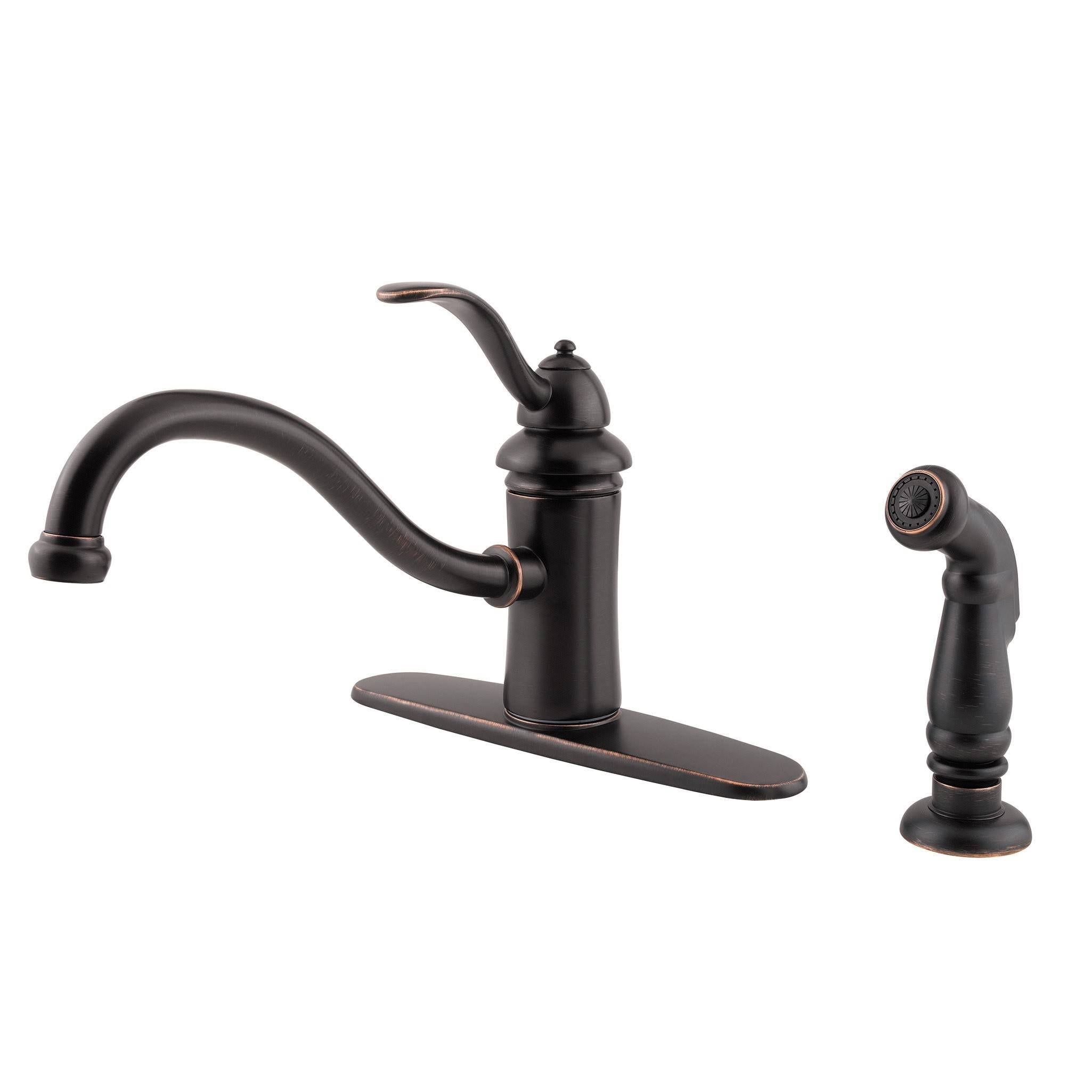 Tuscan Bronze Single Handle Kitchen Faucet V832666