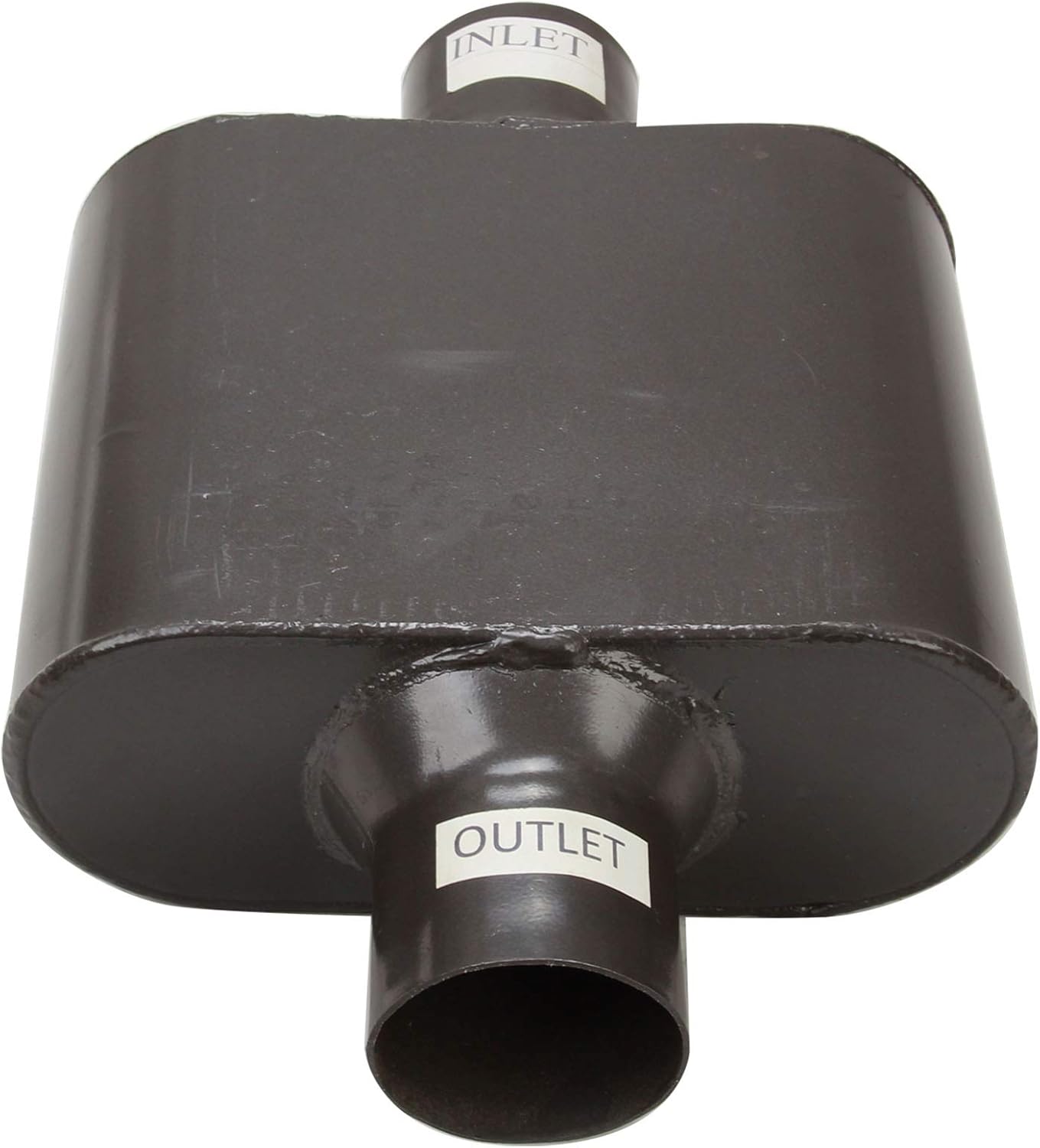 Pair of Single Chamber Race Muffler 2.25" Center/Center Universal Pack of 2 K80137