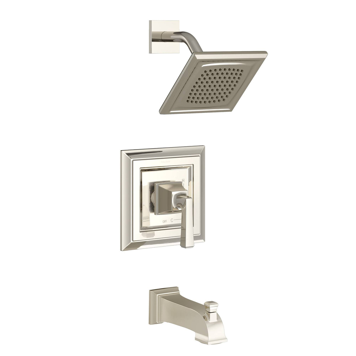 Polished Nickel Tub and Shower Trim Kit with Cartridge V910