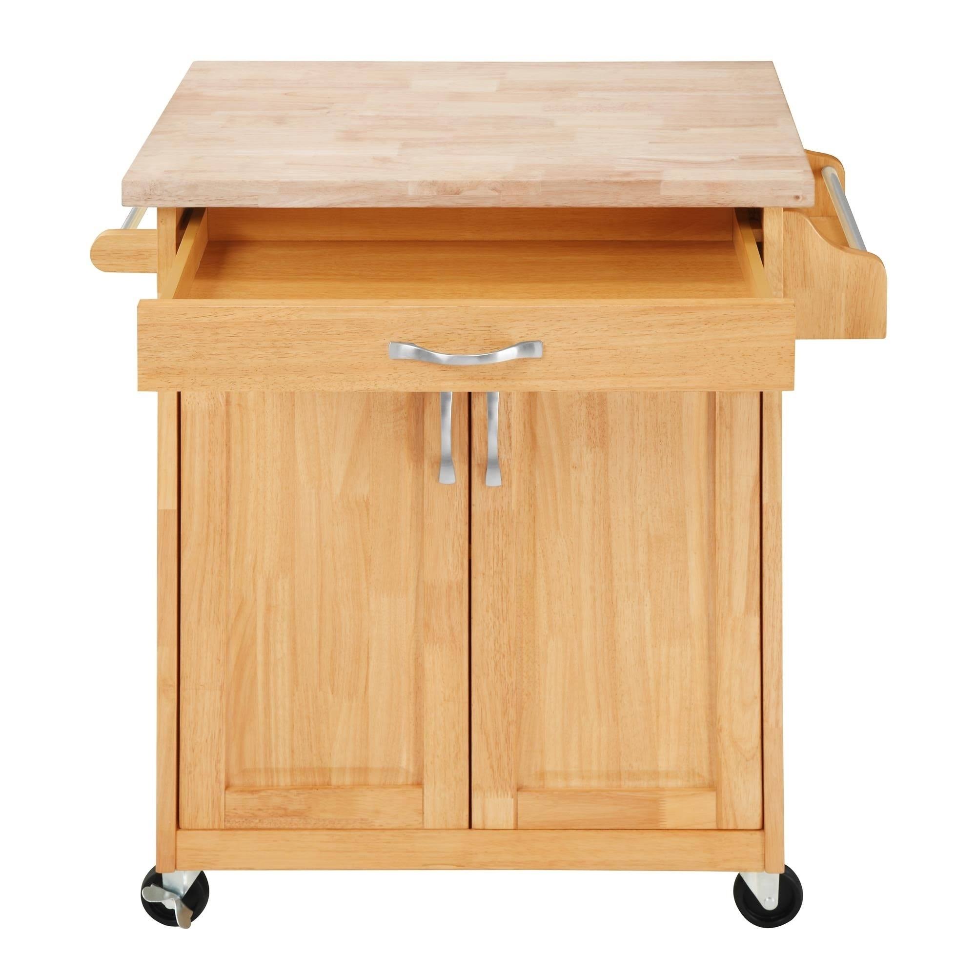 White Kitchen Island W626