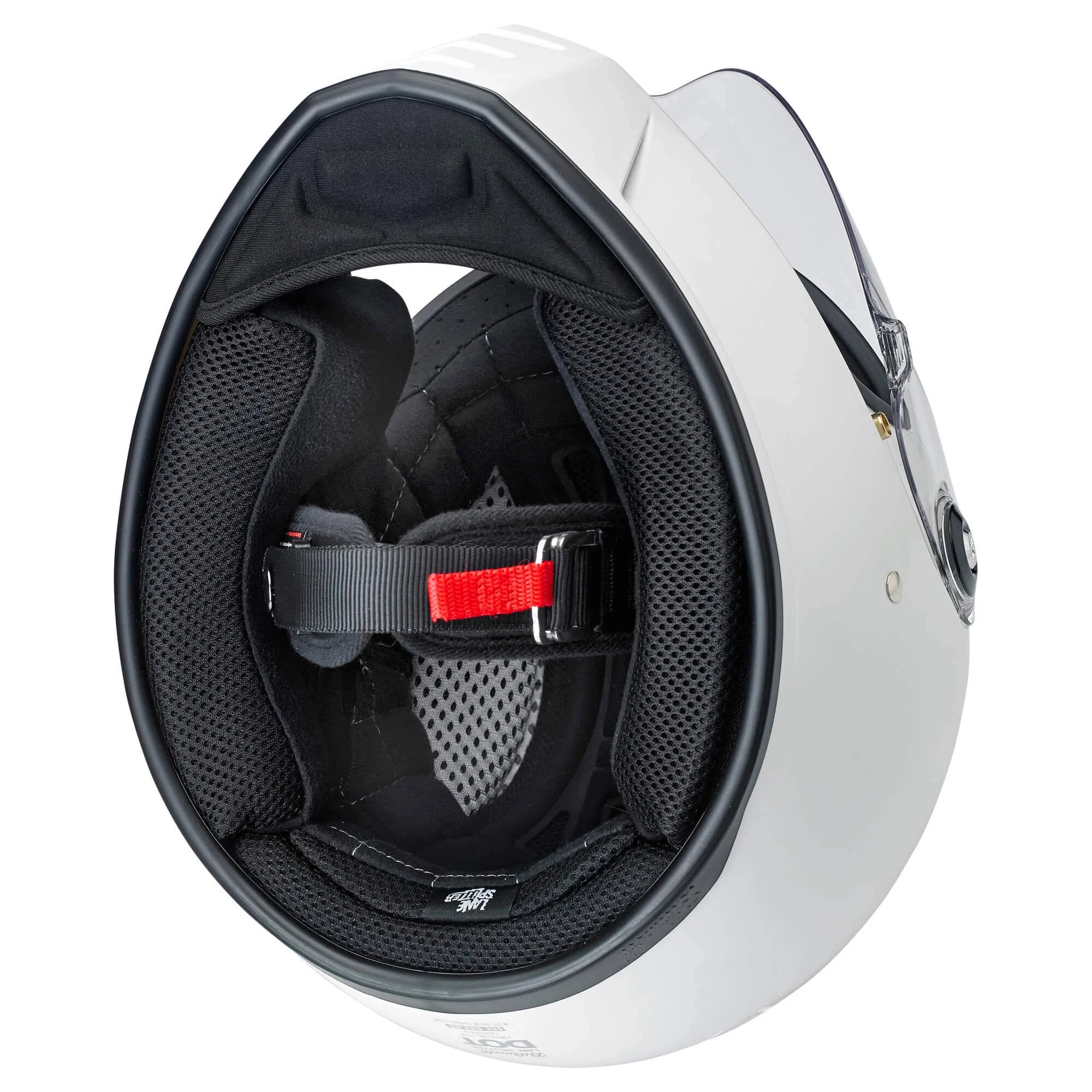 White XL Lane Splitter Helmet T2530