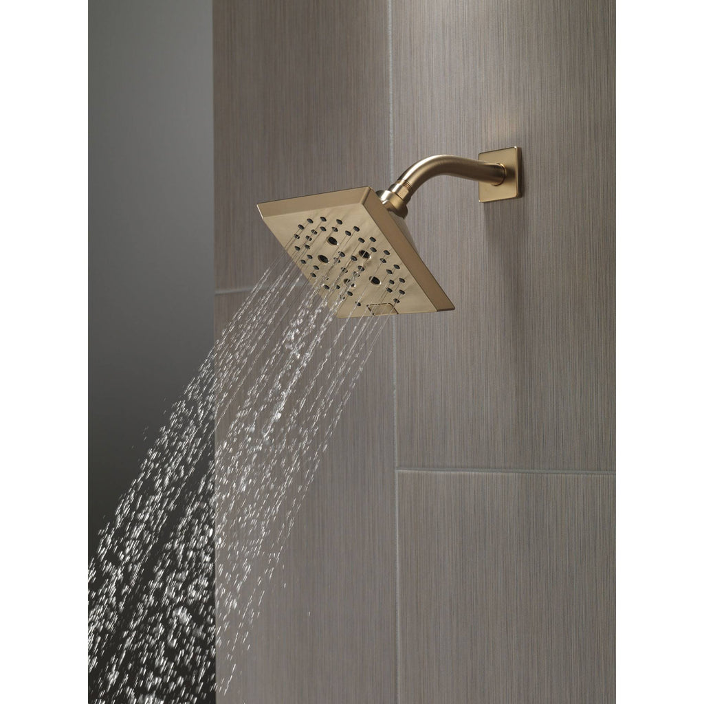 Champagne Bronze Raincan Shower Head V890489