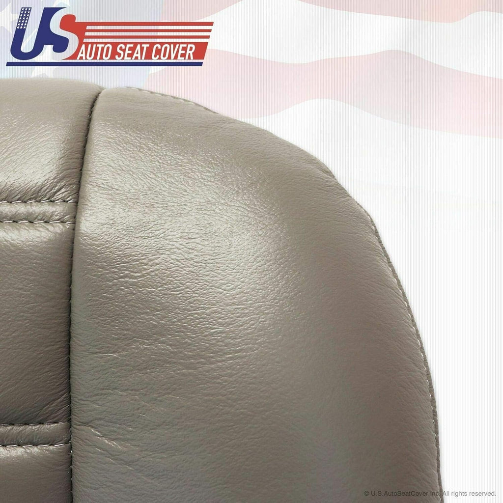 Gray Synthetic Leather Seat Cover Pack of 2 Y913