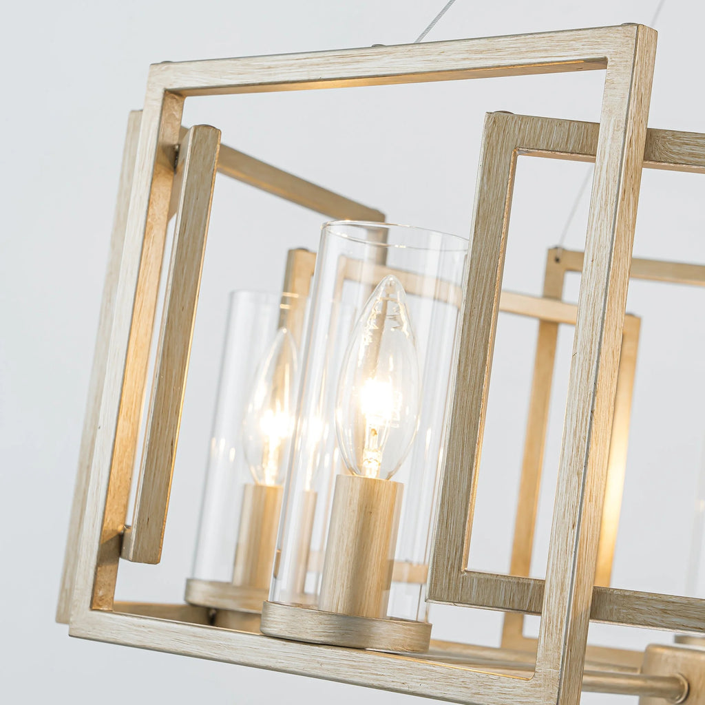 5-Light Dimmable Drum Chandelier F7033