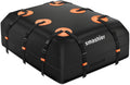 16 Cubic Ft Waterproof Nylon Roof Bag with Anti-Slip Mat Y5432