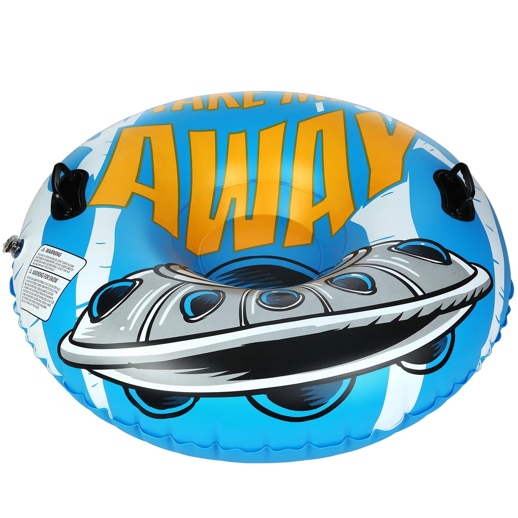 Inflatable Pvc Snow Tube Sled W9580