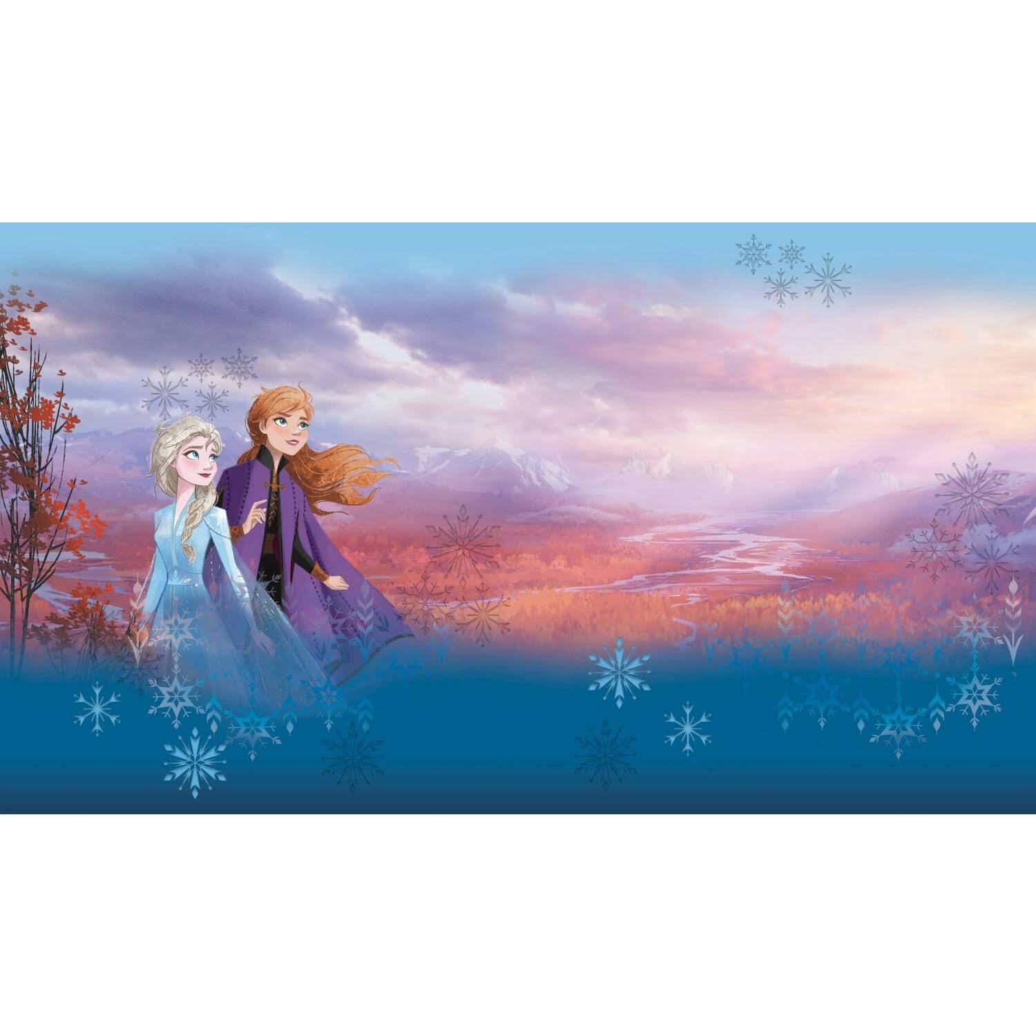 Frozen Sisters Peel & Stick Mural U452