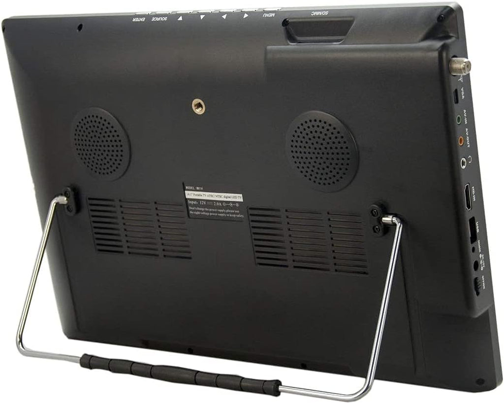 12.1 Portable Widescreen LED TV with HDMI and Remote Control O138