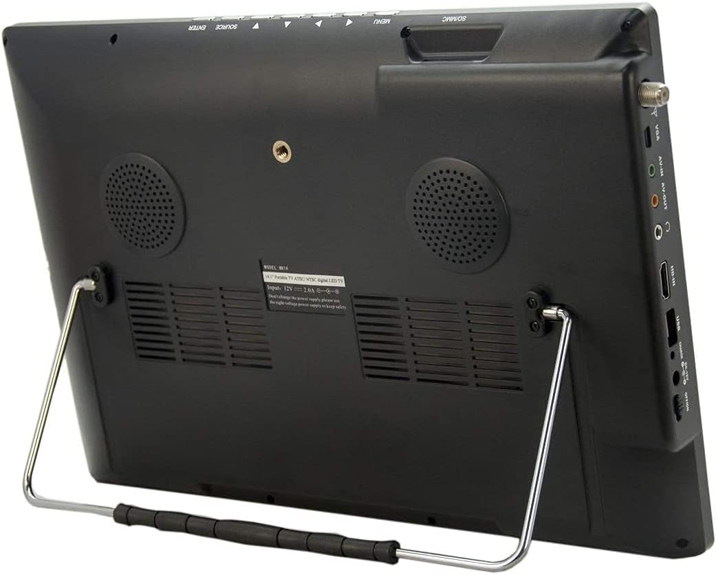 12.1 Portable Widescreen LED TV with HDMI and Remote Control O138