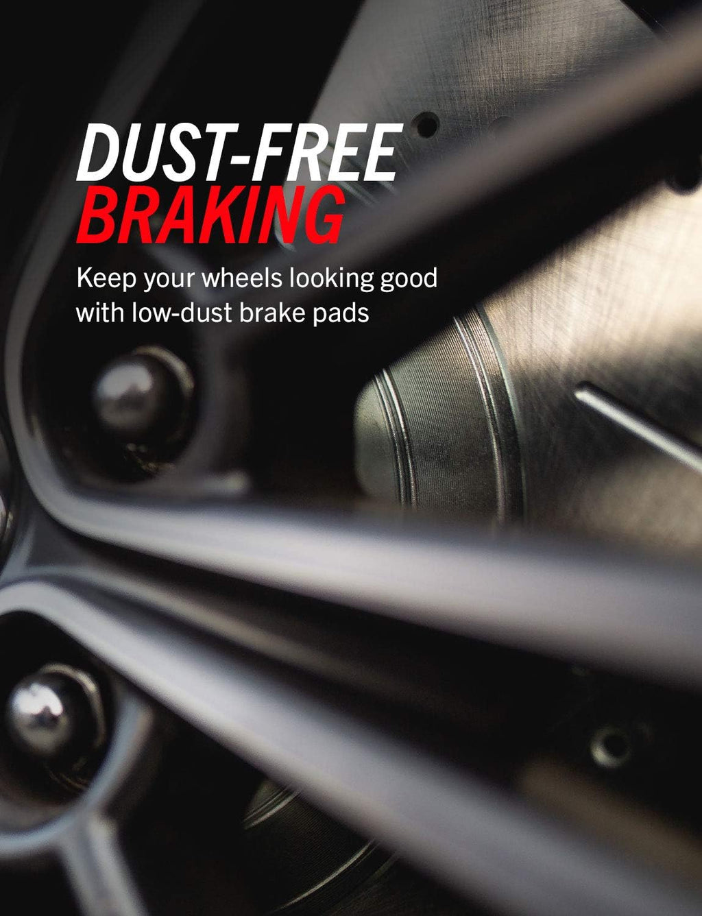 Carbon Fiber Ceramic Brake Pads and Drilled Slotted Brake Rotors C1196