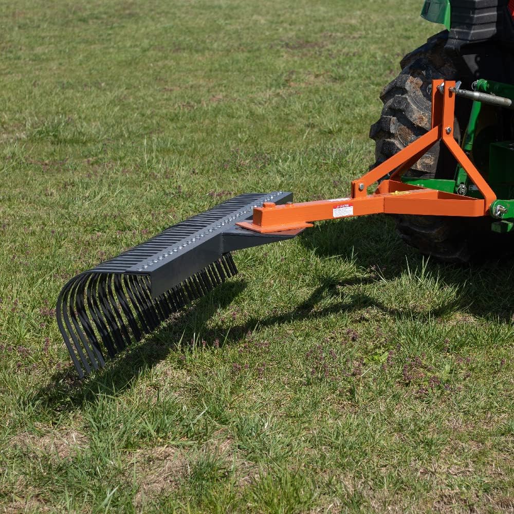 4 FT Tow-Behind Landscape Rake M778859