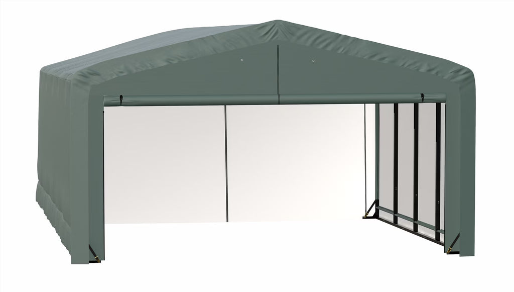 20x32x12 Green Garage I88908