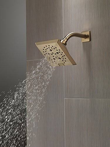 Champagne Bronze Raincan Shower Head V890489