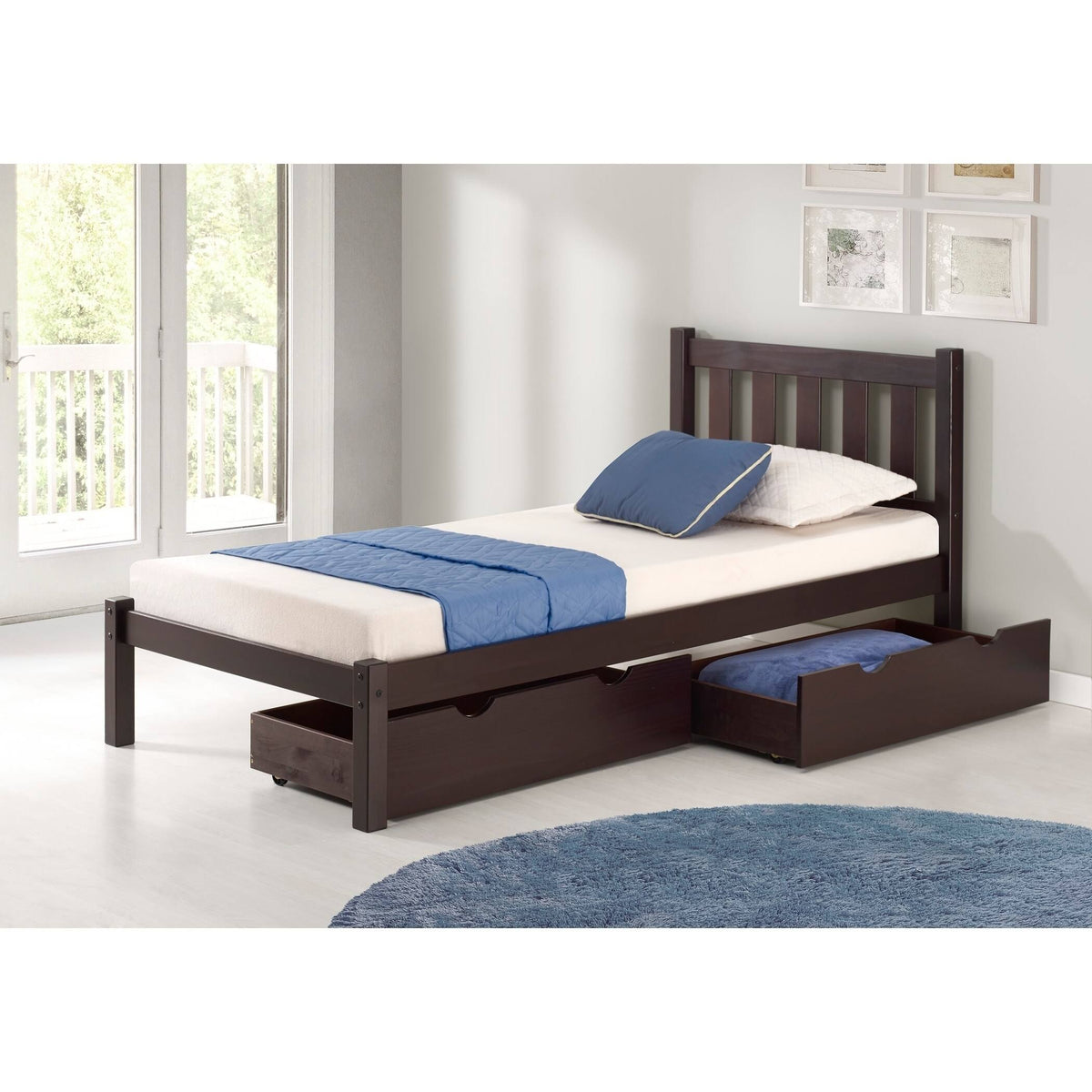 Espresso Underbed Drawers, Set of 2 F815