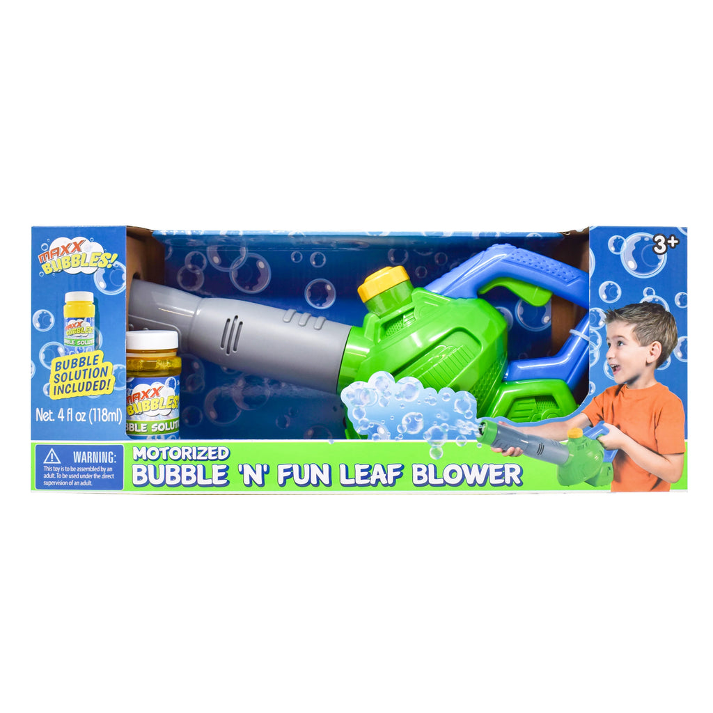 Bubble-N-Fun Toy Leaf Blower with 4oz Refill Solution N927412