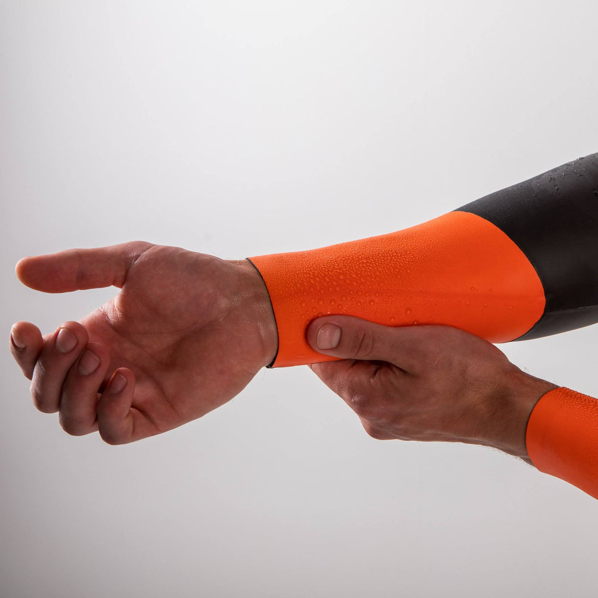 Men's Swim-Run Wetsuit with 8mm Calf Sleeves U782