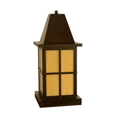 1-Light Hardwired Pier Mount Light, Verdigris Patina, 15x22 H x 6x22 W T456420