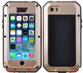 Gold Aluminum Heavy Duty iPhone SE 2016 (Gen1) Case Z7973