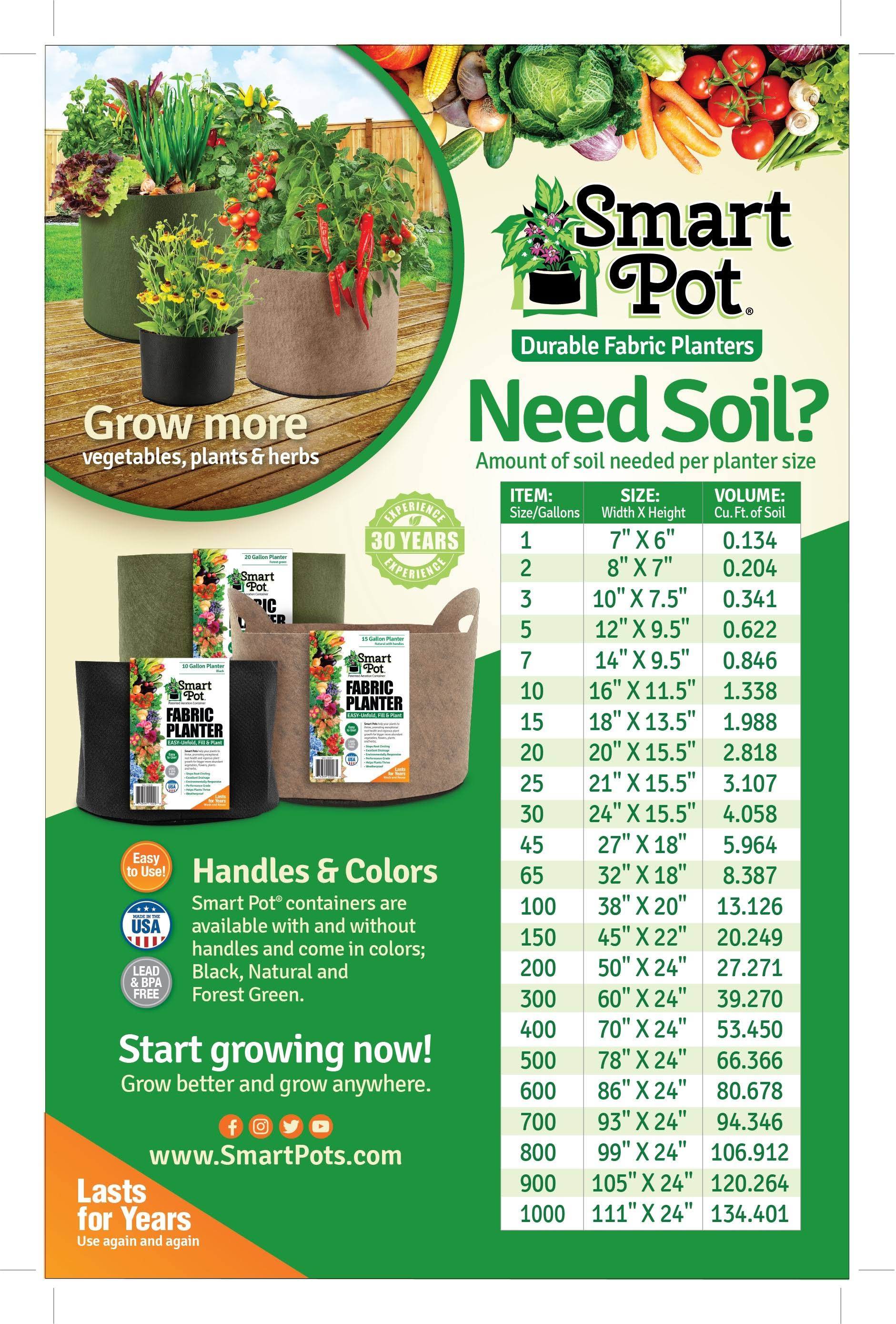 Tan 500 Gal Smart Pot Z40780