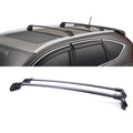 Black Aluminum Roof Rack Cross Bars For 12-16 Honda CR-V B930767